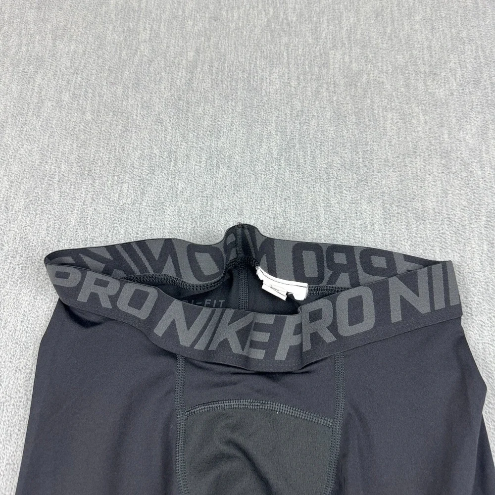 Nike Pro Compression‎ Tight Mens Small Black Training Athletic Gym 838055-010